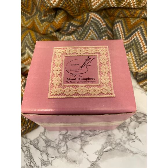 1991 The Heirloom Tradition "Susanna" by Maud Humphrey Bogart, #H5626. - Picture 8 of 8